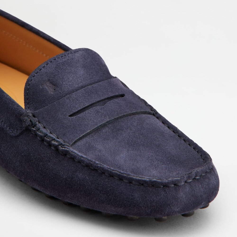 Tod's Gommini Navy Loafers